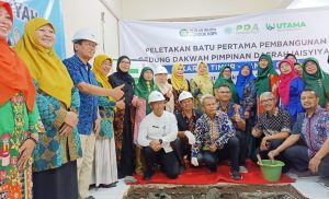 Peletakan Batu Pertama Pembangunan Gedung Dakwah ‘Aisyiyah & Lansia Care Dimulai di Jakarta Timur Bersama PT. UTAMA